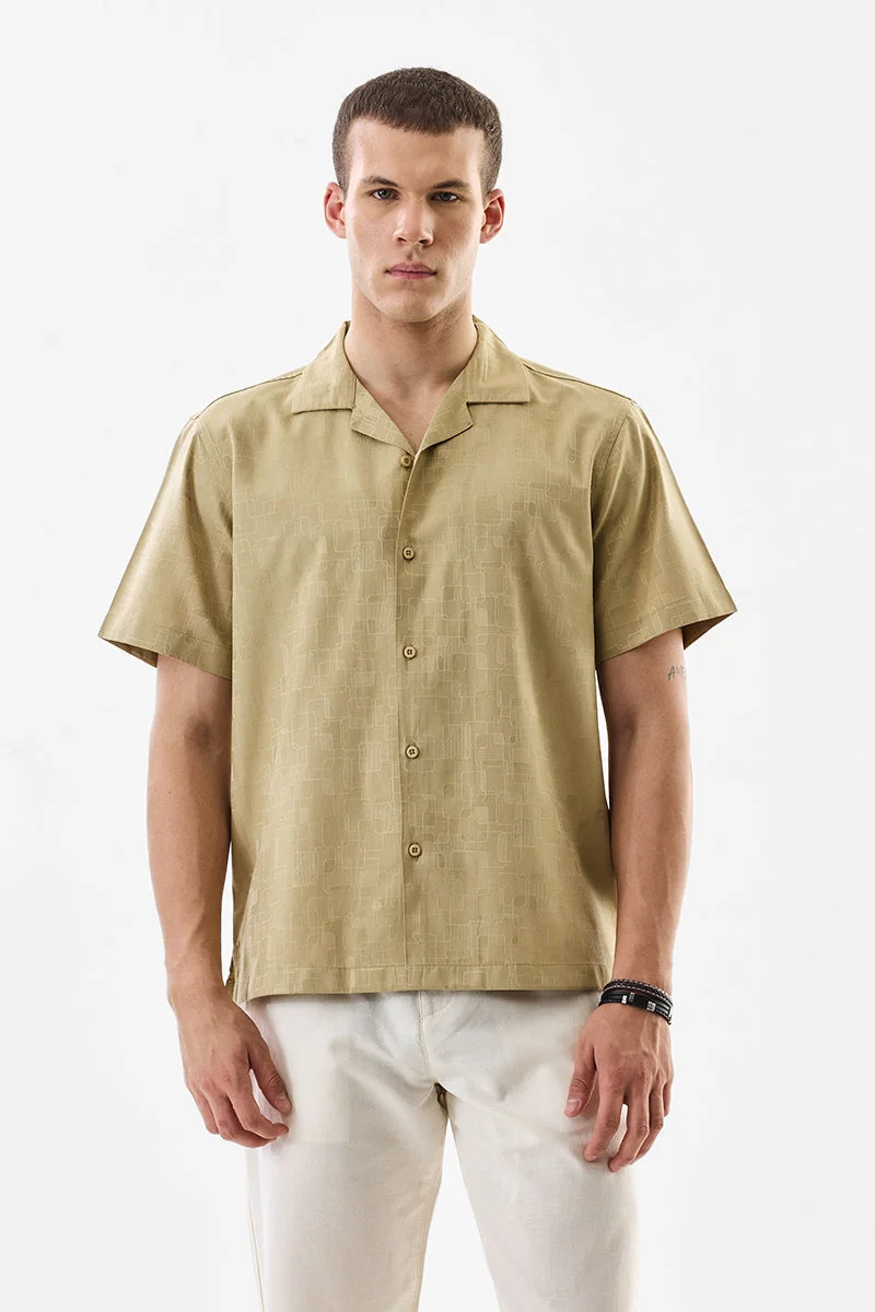 SNITCH Self-design Box Fit Shirt